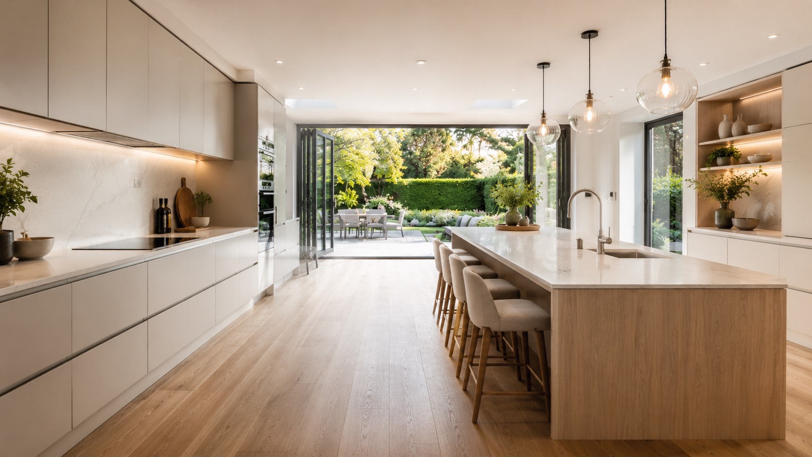 A bright UK home interior