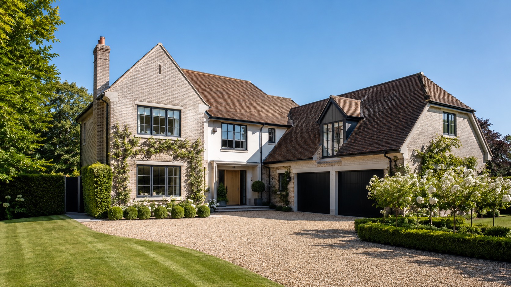 A detached UK family home